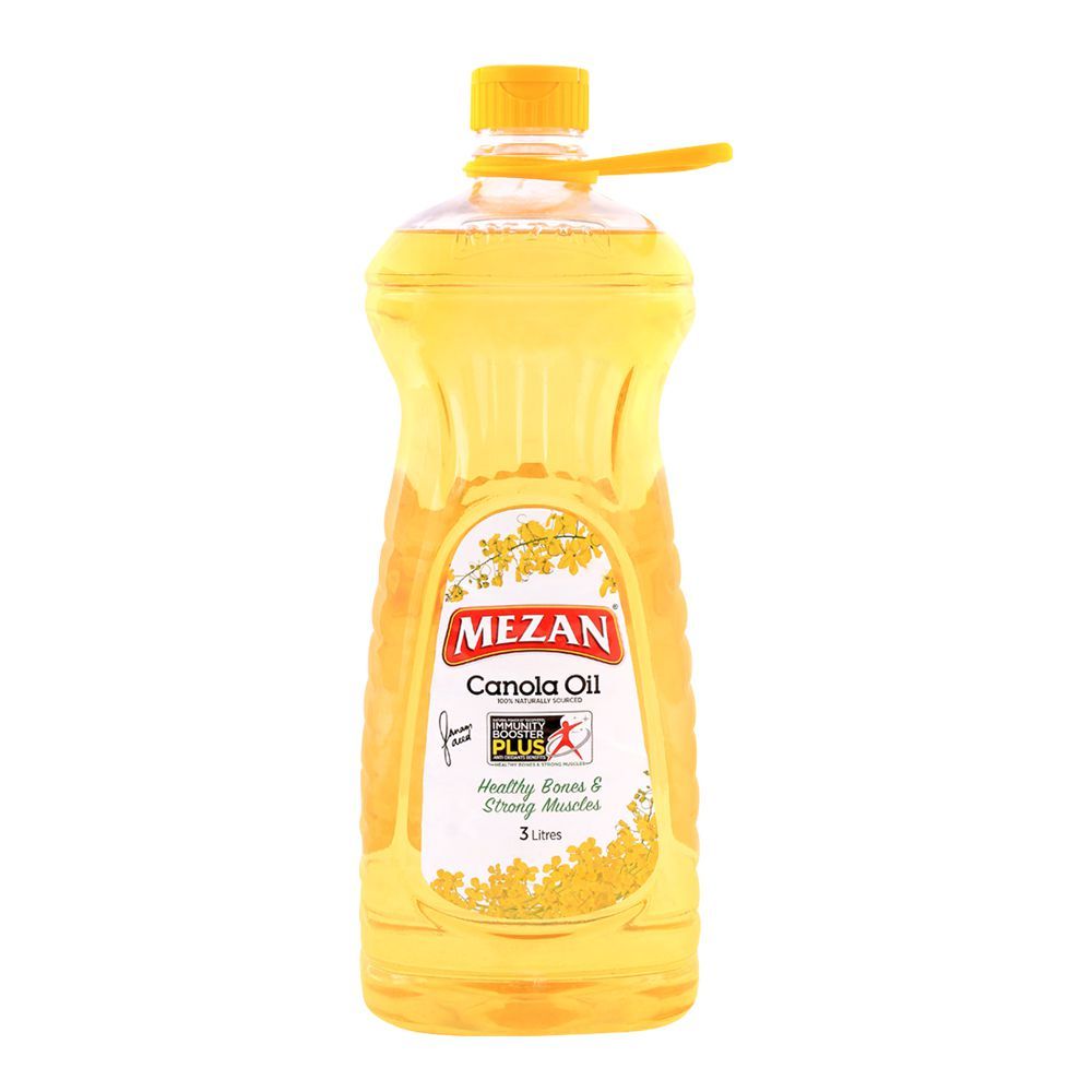 Brand: MEZAN Mezan Canola Oil Bottle 3Ltr