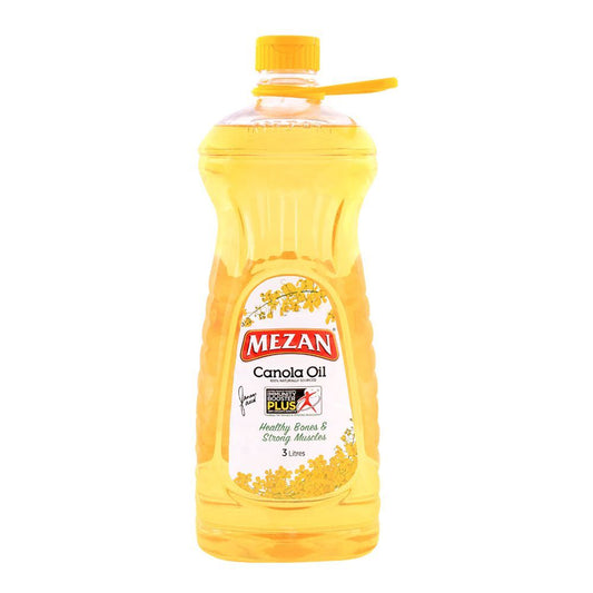 Brand: MEZAN Mezan Canola Oil Bottle 3Ltr